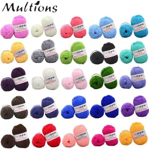 Acrylic Baby Wool Blended Yarn Apparel Sewing Yarn Hand Knitting Yarn Knit Crochet Yarn for Children DIY Knitting Supplies