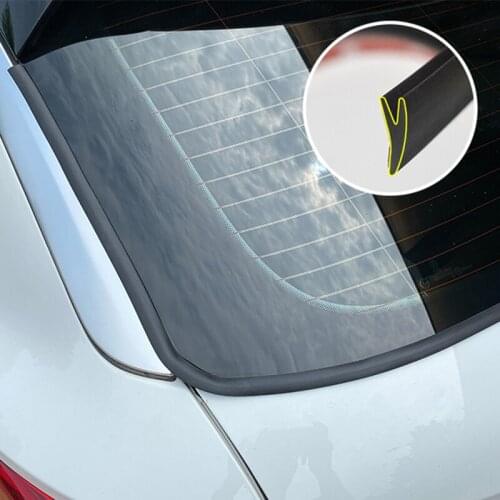 Car Y Shape Rubber Seal Weather Strip Protector For Honda Civic Accord CRV Subaru Forester Outback Impreza
