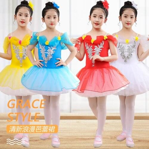 Children Performance Ballet Tutu Dress For Girls Kids Adult Swan Lake Ballet Dance Costumes Princess Dress Tutu Ballerina Women