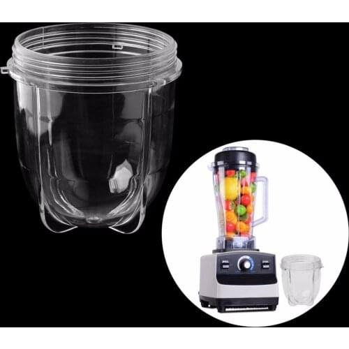 Juicer Blenders Plastic Cup Mug Clear Replacement Parts With Ear For 250W Magic Bullet