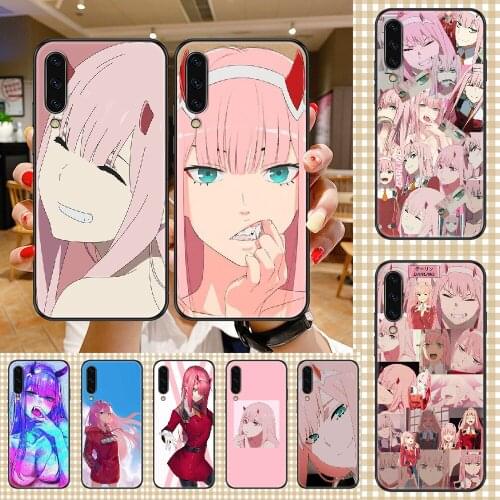 Anime Zero Two Phone case For Samsung Galaxy A 3 5 7 8 10 20 21 30 40 50 51 70 71 E S 2016 2018 4G black pretty waterproof art