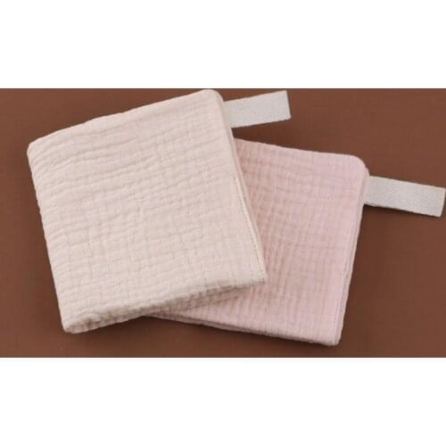 Baby Facecloth Bath Towel Handkerchief Cotton Burp Cloth Soft Absorbent Gauze 45BF