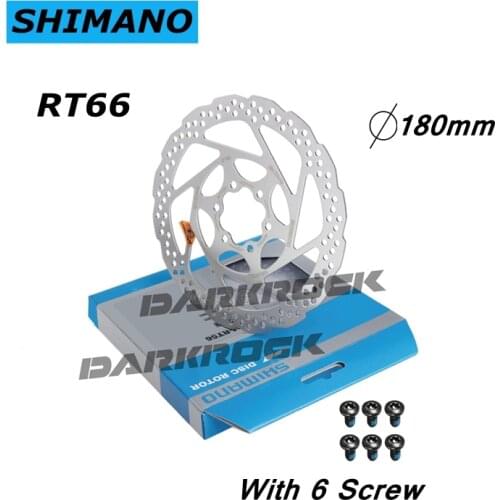 SHIMANO DISC Brake Disc Rotor SM RT54 CENTER LOCK SUIT RT66 rotor 6 bolts Mountain Bikes Disc 160MM 180mm