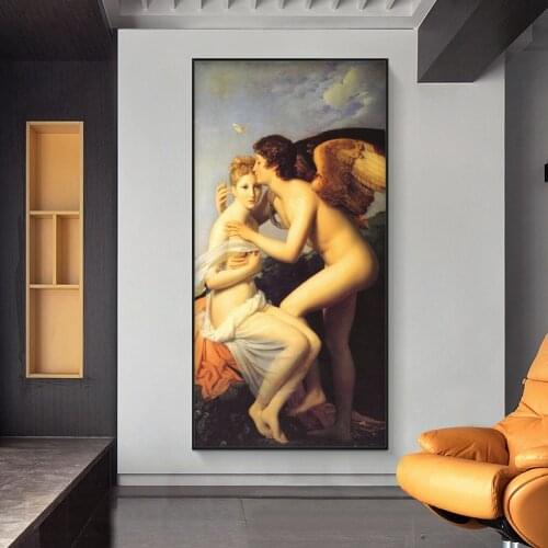 EECAMAIL Diamond Art Painting Full Diamond Embroidery Character Art Classical Angels Embrace Diamond Cross Stitch No Frame