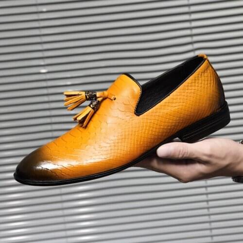 Full Grain Leather Formal Shoes Men Pointed Toe Men Dress Shoes Leather Mens Oxford Formal Shoes For Men Fashion Dress Footwear