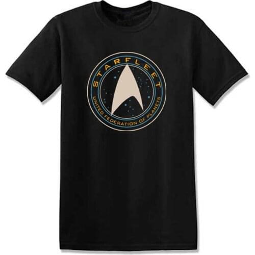 Star Cosplay T-Shirt Trek 3D Print Shirts Men Women Summer Short Sleeve Cotton T Shirt Tops Tees