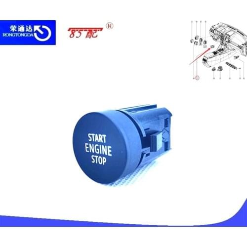 One Button Start Key 251503993R For Renokolex Captur (J5)