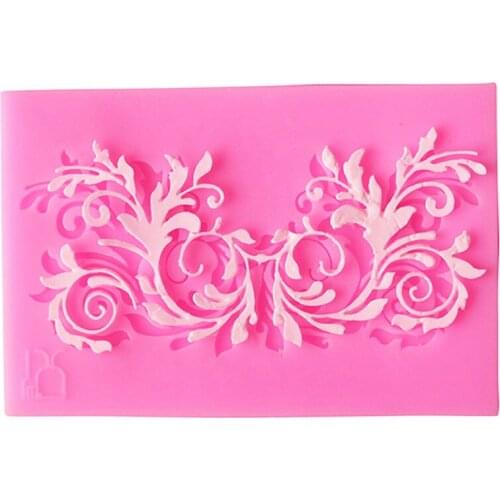 Lace Cake Mold DIY Silicone Fondant Baking Tool Chocolate Mold
