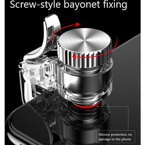 2pcs/lot R11 Metal Smart Phone Mobile Gaming Trigger For PUBG Mobile Gamepad Fire Button Aim Key L1 R1 Shooter Pubg Controller