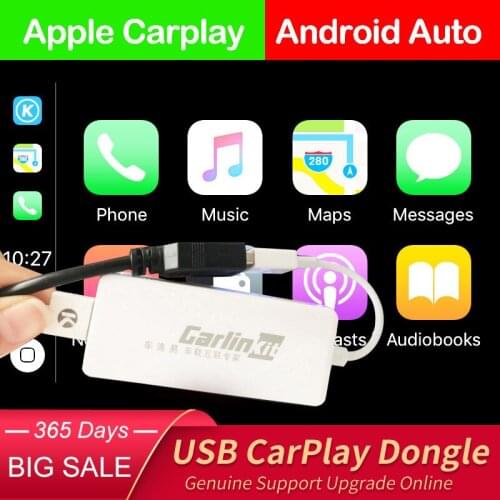 Wholesale USB Smart Link Apple CarPlay Dongle for Android5.0 OS and Above Car Radio Mini USB Carplay Stick with Android Auto