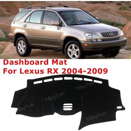 For Lexus RX 2004~2009 XU30 RX300 RX330 RX350 2006 Anti-Slip Mat Sunshade Dashmat Protect Carpet Dashboard Cover Pad Accessories