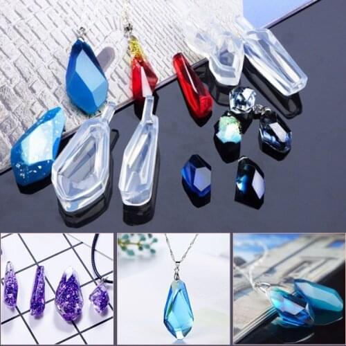 Mix Shape Cabochon Mini Silicone Earring Necklace Pendant Mold For Epoxy Resin Jewelry Earring Making DIY Crafts