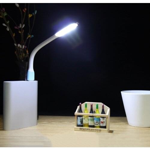 LED USB Lamp Book Light Mini Portable USB LED Light LED Reading Desk Light USB Night Lights For Power Bank Portable Notebook