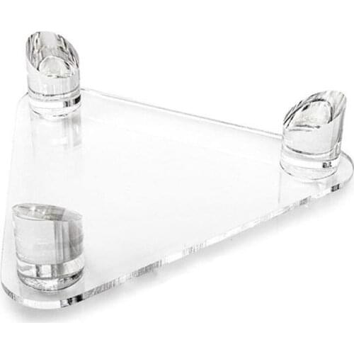 Top!-Acrylic Ball Stand - Holds Footballs, Basketballs, Volleyballs or Soccer Balls - Display Stand or Holder