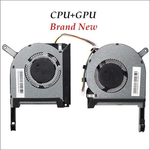 High quality Laptop CPU GPU Cooling Fan for ASUS FX95DU FX95G FX705G FX505D Cooler Original and Brand New 100% Tested