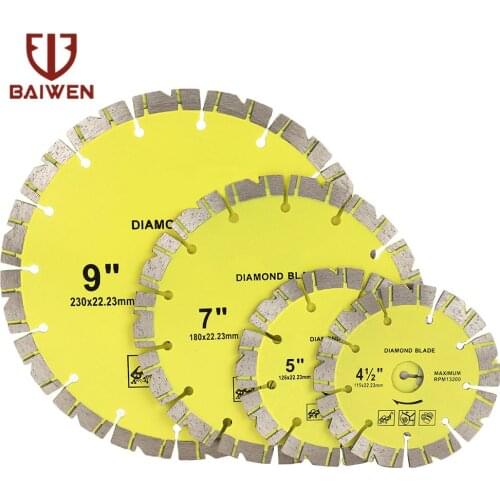 115/125/180/230mm Diamond Saw Blade Cutting Disc Super Thin for Marble Concrete Porcelain Tile for Cutters Cutting Tool