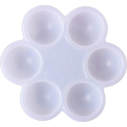 6 Holes Eggs Storage Box Epoxy Resin Mold Jewelry Earrings Organizer Case Silicone Mould DIY Crafts Ornaments Casting Tools