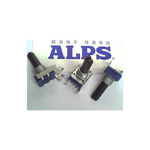 ALPS RK11 type potentiometer 104W midpoint axis length 23MM