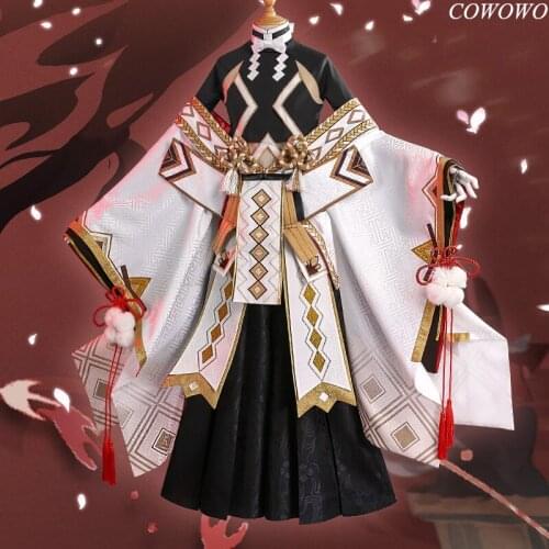 Anime! Onmyoji Onikiri TianJianRenXin Game Suit Gorgeous Kimono Uniform Cosplay Costume Men Halloween Outfit NEW Free Shipping