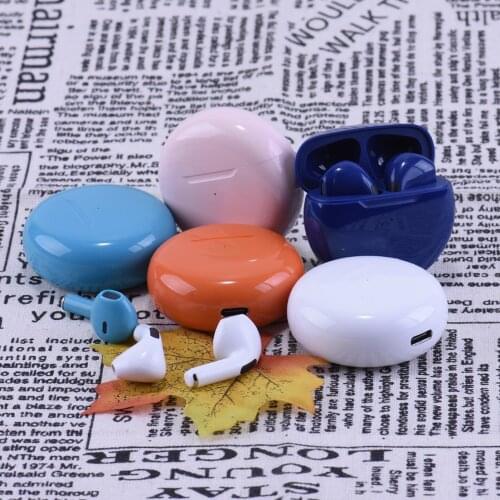 JIMARTI PRO 6 Wireless Earphone Mini Bluetooth 5.0 Earbuds Sports Headset with charging BOX For xiaomi samsung all smartphone