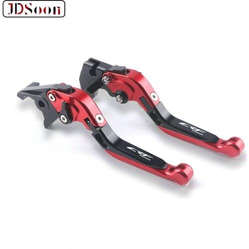 For Honda Africa Twin CRF 1000L 2015-2018 2016 2017CNC Motorcycle Adjustable Folding Brake Clutch Lever CRF 1000 L With CRF1000L