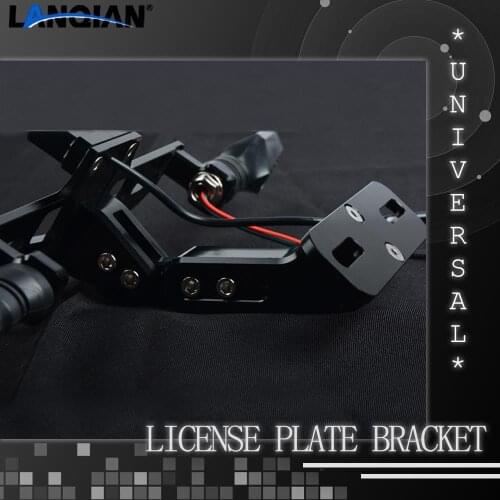 For Honda XADV X-ADV 750 XADV750 2017-2018 Motorcycle License Plate Bracket Licence Plate Holder Frame Number Plate