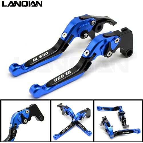 For Suzuki DL650 2011-2012 dl650 vstrom 2011-2012 dl650 v-strom Motorcycle Adjustable Accessories Extendable Brake Clutch Levers