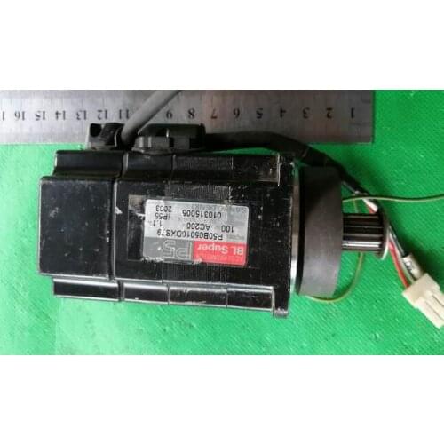 P50B05010DXS79 200V 100W motor, used in good condition . 80% appearance new , good working , free shipping