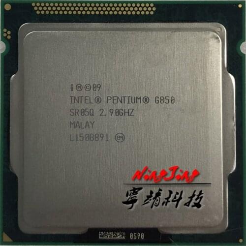 Intel Pentium G850 2.9 GHz Dual-Core CPU Processor 3M 65W LGA 1155
