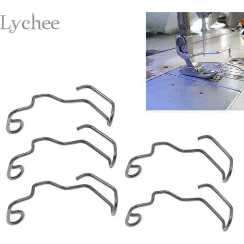 Lychee Life 5pcs Sewing Machine Finger Guard Hand Protector Industrial Sewing Machine Accessory