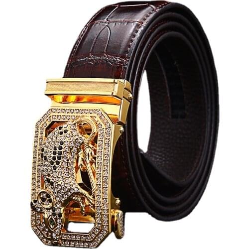 Men Belt Fashion Alloy Automatic Buckle Belt Business Affairs Casual Decoration Belt Mens Belts Designer Belts Men luxury belt