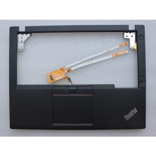 New/Orig for Lenovo ThinkPad X250 X240 Palmrest Cover With 3 Keys Clicker Touchpad and Fingerprint Reader Switch board 00HT390