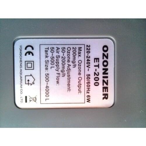 Weipro ET200 Ozone ozonizer 200mg can working with the orp controller skimmer