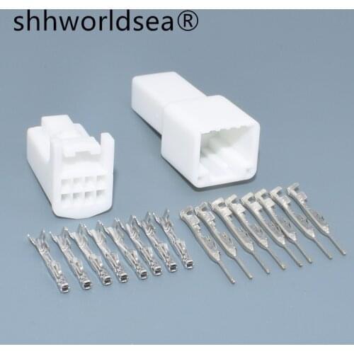Shhworldsea 8 Pin Female 0.7 mm Automotive Connector Car Plugs 1376352-1