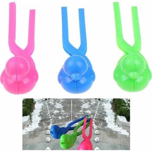 Lovely Cartoon Duck Shaped Snowball Maker Clip Children Outdoor Winter Snow Sand Mold Tool Creative Outdoor Fun & Sports