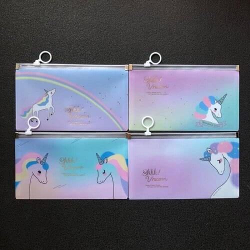 Foldable Disposable Mask Storage Box Clip bag Cartoon Printed Portable Storage Face Mask Case Plastic Mask Clip Container Case