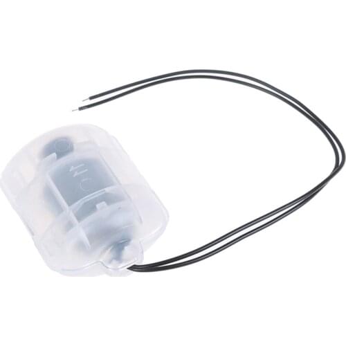 1PC 4000-5000 Rpm Vibrator Strong Vibrating Motor With Translucent Shell For DIY Massager Frog Feeding 20cm Long Black Wire 12V