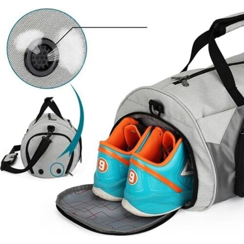 Waterproof Men Gym Bags for Training Multifunction Dry Wet Separation Bags Fitness Training Yoga Shoulder Bag With Shoes Bags