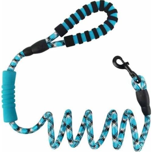 180*1.2cm Adjustable Dog Leash for Large Leashes Reflective Rope Dog Lead Pet Dogs Lead-Collar Harness Nylon Running Leashes