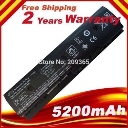 11.1V 62WH Laptop Battery MO06 HSTNN-LB3N For HP Pavilion DV4-5000 DV6-7002TX 5006TX DV7-7000 Batteries 671567-421 free shipping