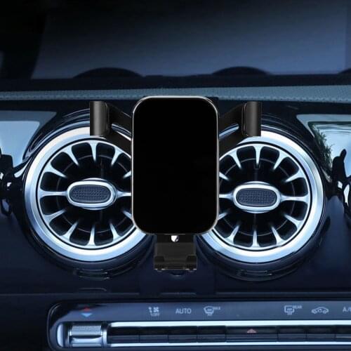 Car phone stand for Mercedes A CLA Class W177 V117 C118 AMG 2020-2021 air vent Mobile phone stand Mobile phone holder