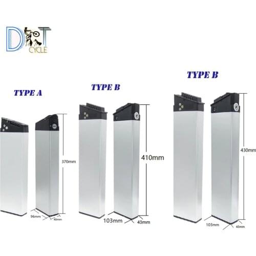 Free shipping Folding bike Li-ion battery 36V 10Ah 36V 17.5Ah 48V 11.6Ah 14Ah 250W 500W 750W foldable ebike battery with charger