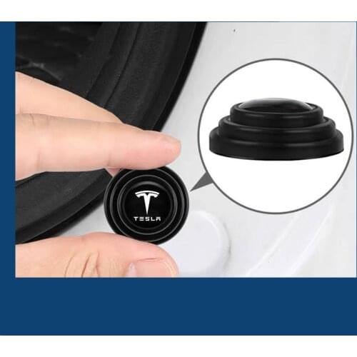 For Tesla Model 3 Model X Model S Model Y Car Door Closing Shock Absorption And Anti-Collision Protection Sticker Accessories
