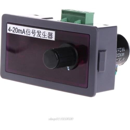 DC 12V/24V 4-20mA Signal Generator Current Signal Source w/ Polarity Protection Au4 21 Dropship