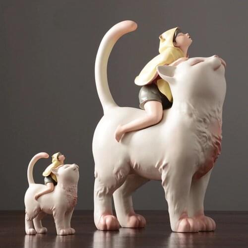 Art Fairy Baby Figurine Resin Angel Statue Gift and Craft Ornament Accessories Home Decoration baby room decoration