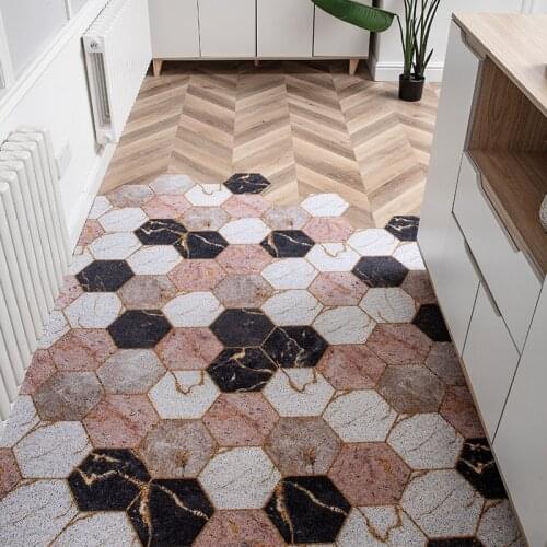 Washable Door Mat Carpet Living Room Bedroom Hallway Entrance Indoor Floor Mats Carpet Can Be Cut Non-slip Dust Removal Door Mat