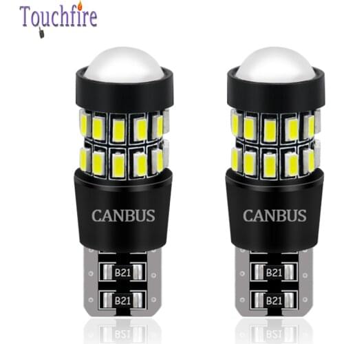 2PCS T10 W5W 194 168 Canbus Interior Car Bulb 30LED 3014smd License Plate Clearance Auto Lamp Position Dome Reading Light 12V
