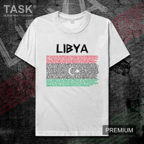 Libya LBY Libyan Arabic Islam mens t shirt new Tops t-shirt Short sleeve clothes sweatshirt national team country summer Fashion