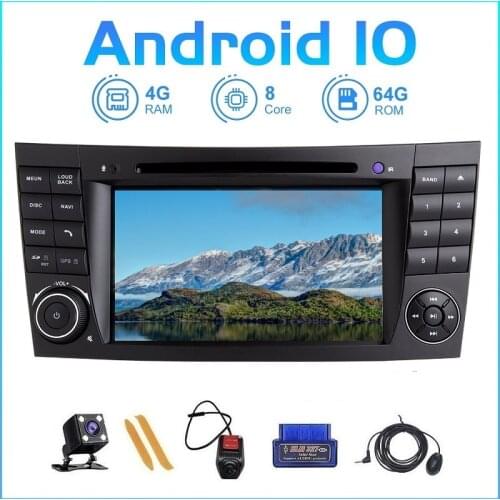ZLTOOPAI For Mercedes Benz E-Class W211 E300 CLK W209 CLS W219 Multimedia Player Android 10 Auto Stereo GPS Radio