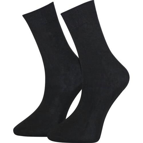 Adabella 6 Double Black Male Bamboo Seamless Socks